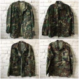 Military Camouflage (camo) Shirt Shacket by the bundle